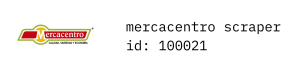 Mercacentro Scraper